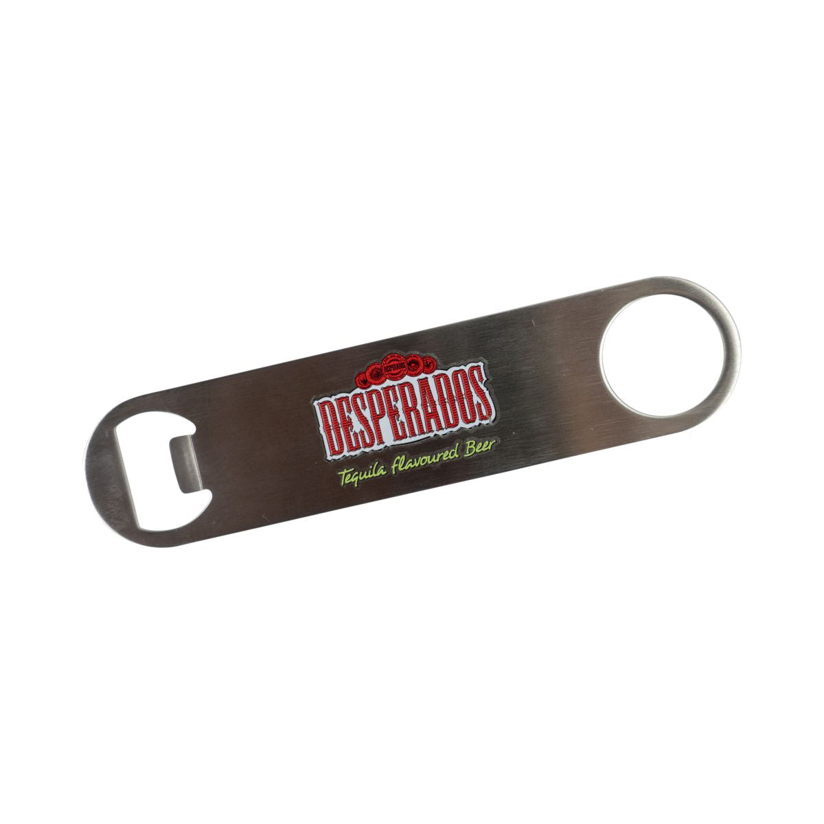 Desperados Apribottiglie in metallo argentato con levacapsula e apribottiglie per tappi a corona Accessori da bar