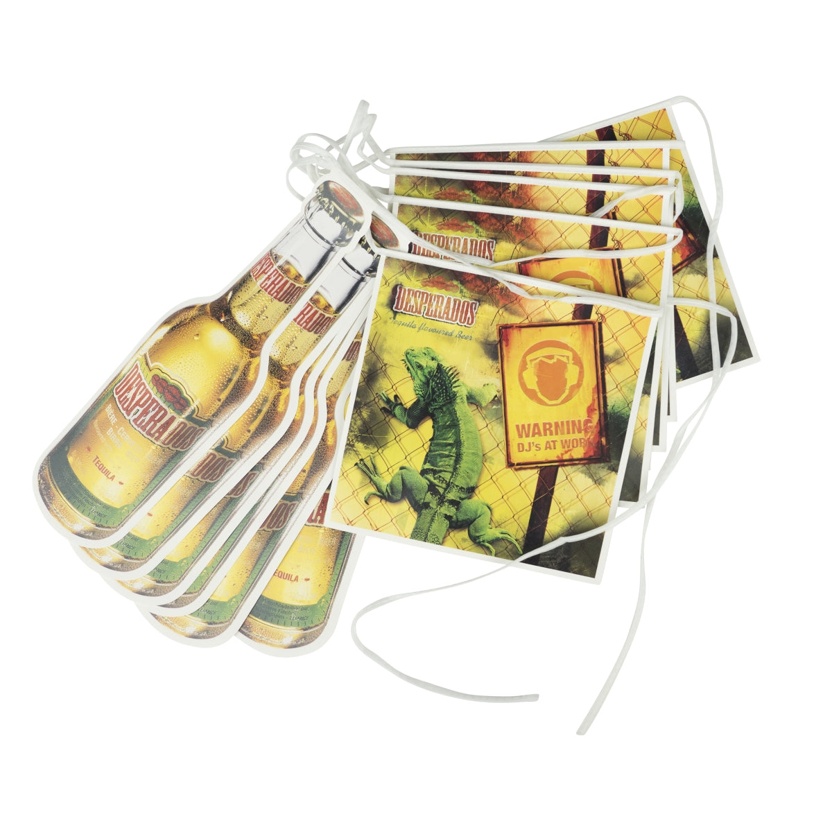 Desperados Ghirlanda a bandierine Appendiabiti 10 m Decorazioni per feste Merch Gastro