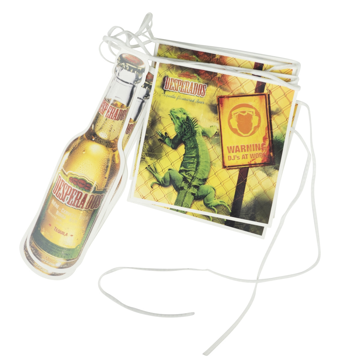 Desperados Ghirlanda a bandierine Appendiabiti 10 m Decorazioni per feste Merch Gastro – Vista 2