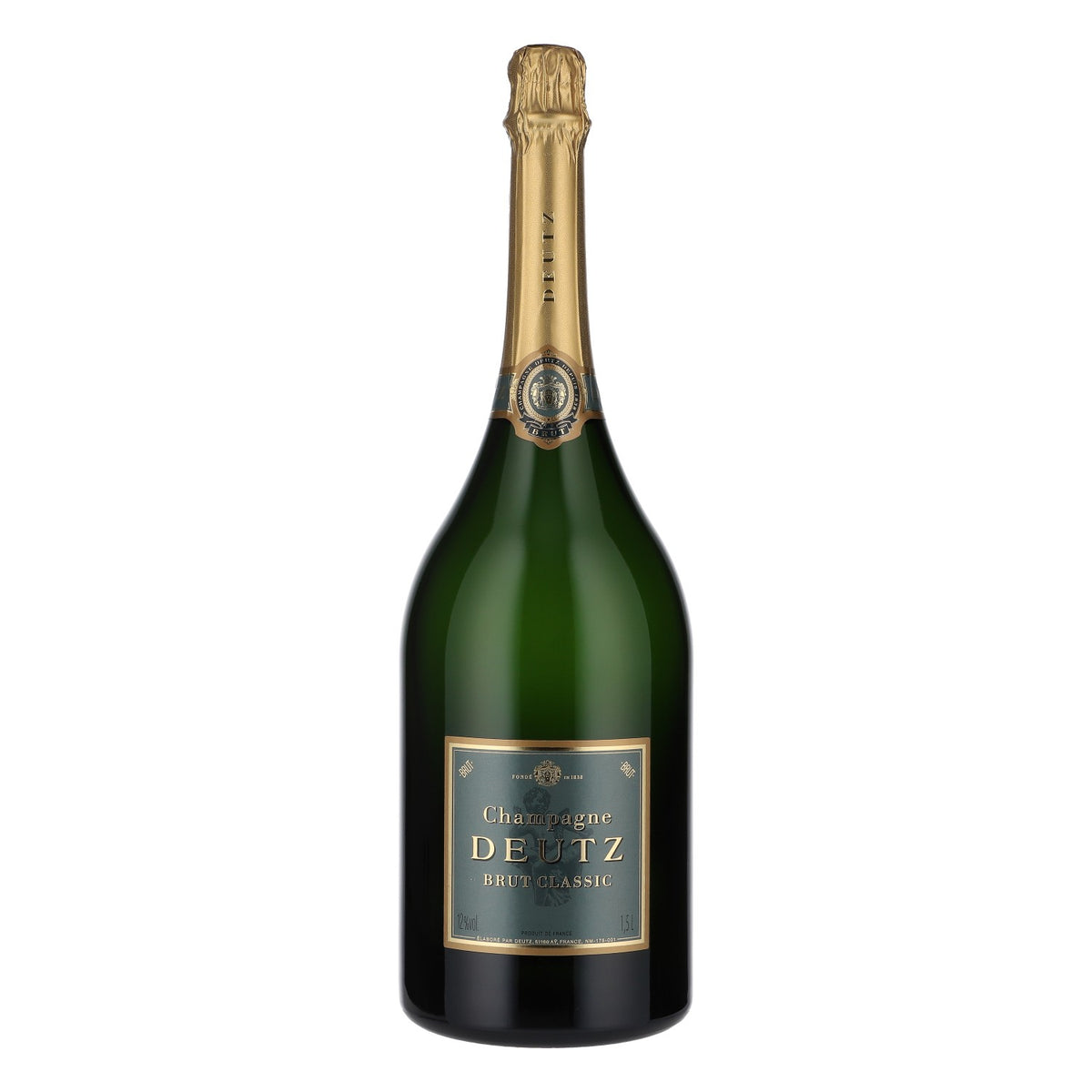 Deutz Champagne Bottiglia decorativa Bottiglia da esposizione 1,5 l Brut Classic