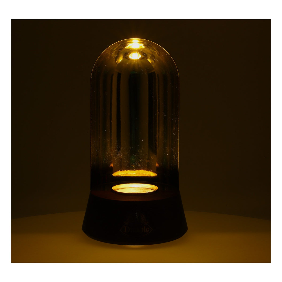 Dimple Whiskey LED Glorifier: espositore per bottiglie in stile legno – Vista 4