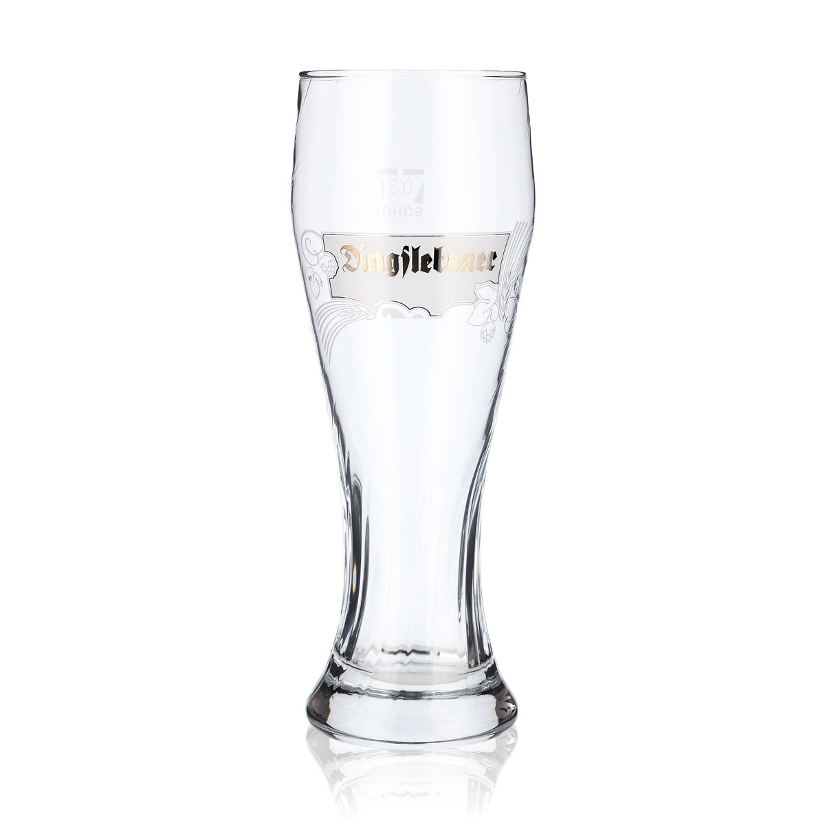 Bicchiere da birra Dingslebener Bicchiere da birra bianca Bicchieri da birra Bicchieri 0,3 l Rilievo