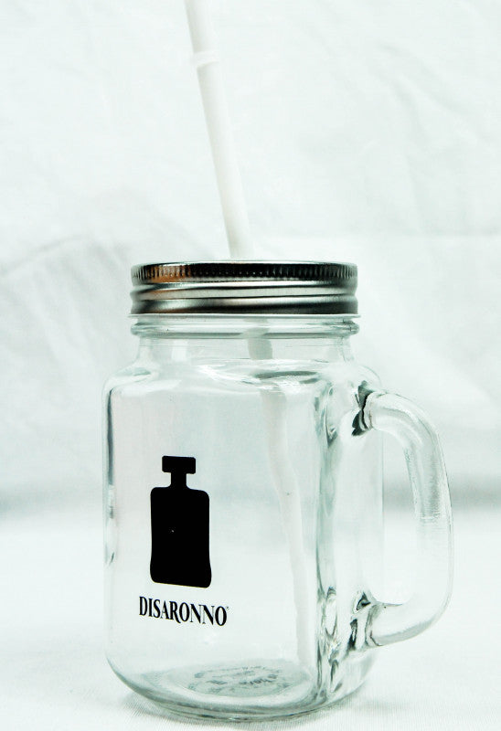 Disaronno Amaretto Mason Jar Bicchiere / Bicchieri da liquore con coperchio – Vista 2