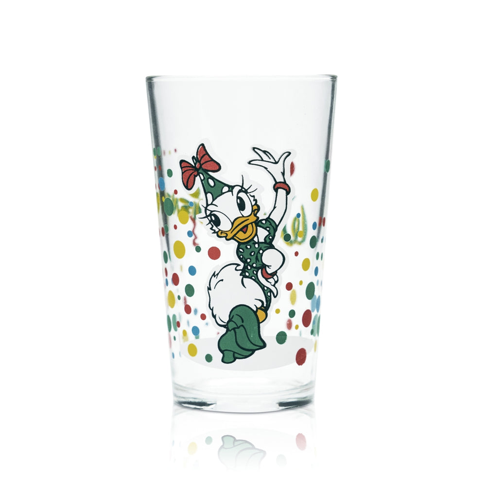 Tazza in vetro da collezione Disney 0,2 l "Daisy Duck" edizione speciale per appassionati amanti del retrò e delle rarità
