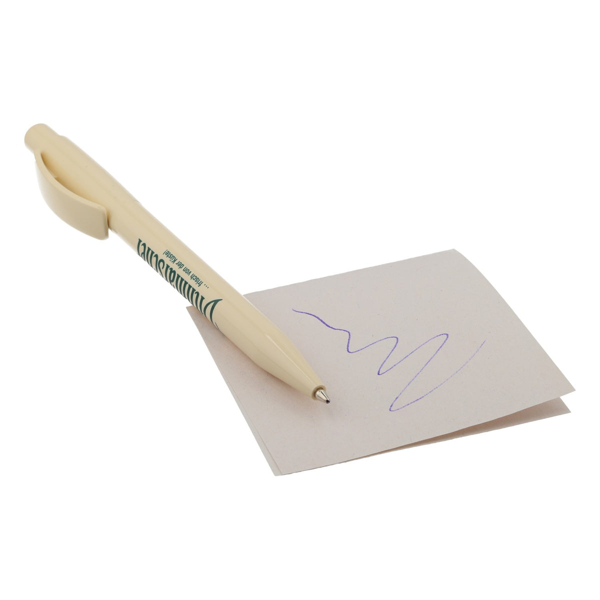 Penna a sfera Dithmarscher Pilsener Penna promozionale beige