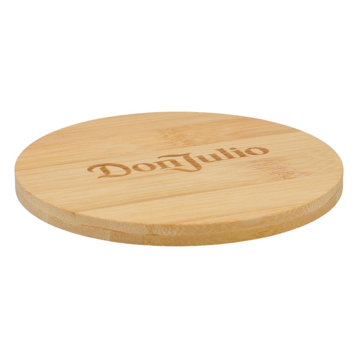 Sottobicchieri Don Julio Tequila Sottobicchieri in vetro Legno vero Diametro 12 cm