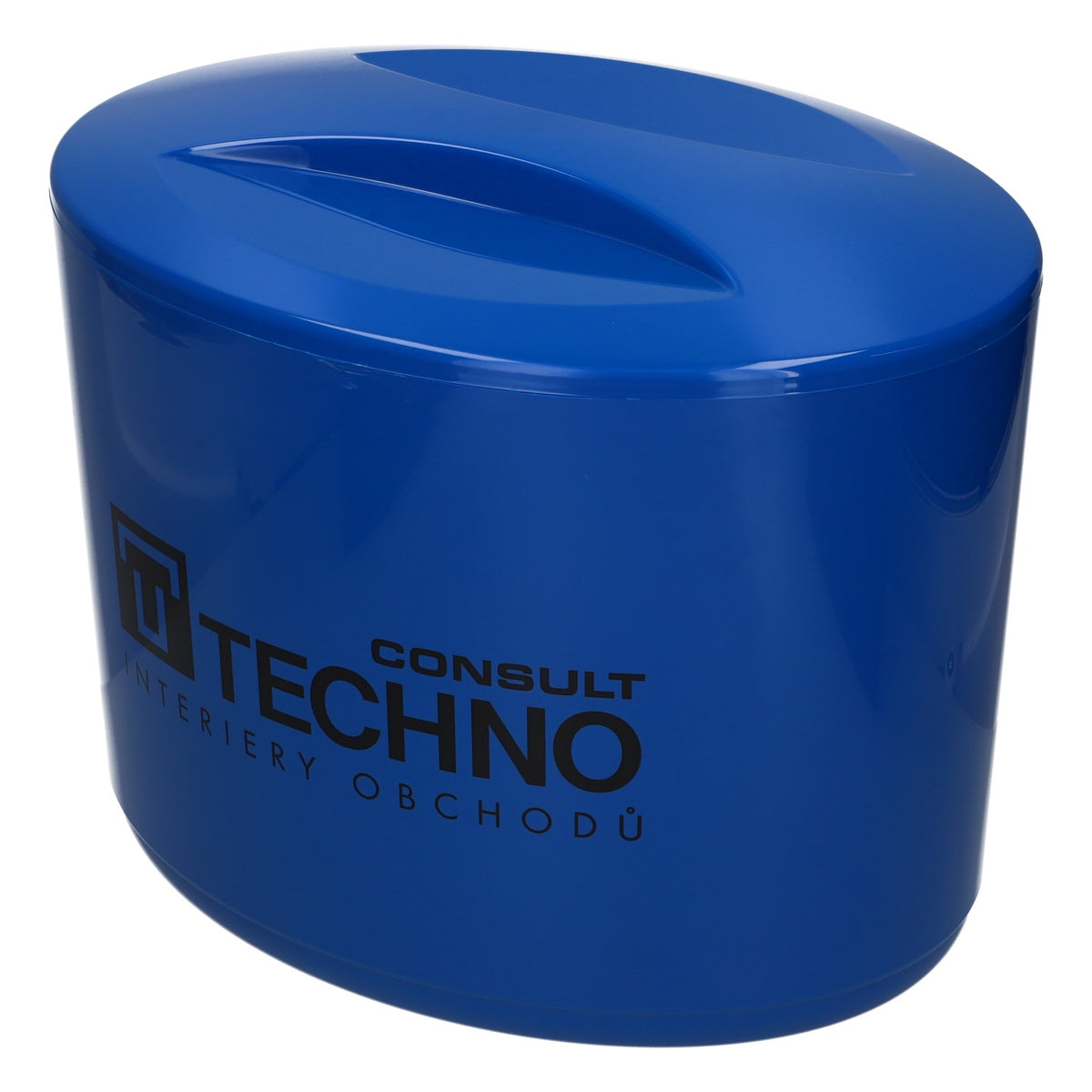 Double B. Raffreddatore per bottiglie da 10 l, logo nero Techno Consult, nuovo, blu – Vista 4