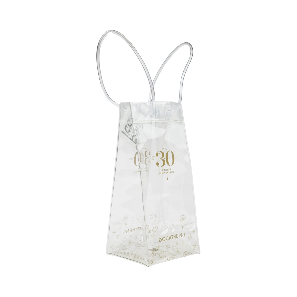 Dourthe No 1 Copri bottiglia per vino Ice Bag 1 bottiglia in plastica Shopper Regalo – Vista 2