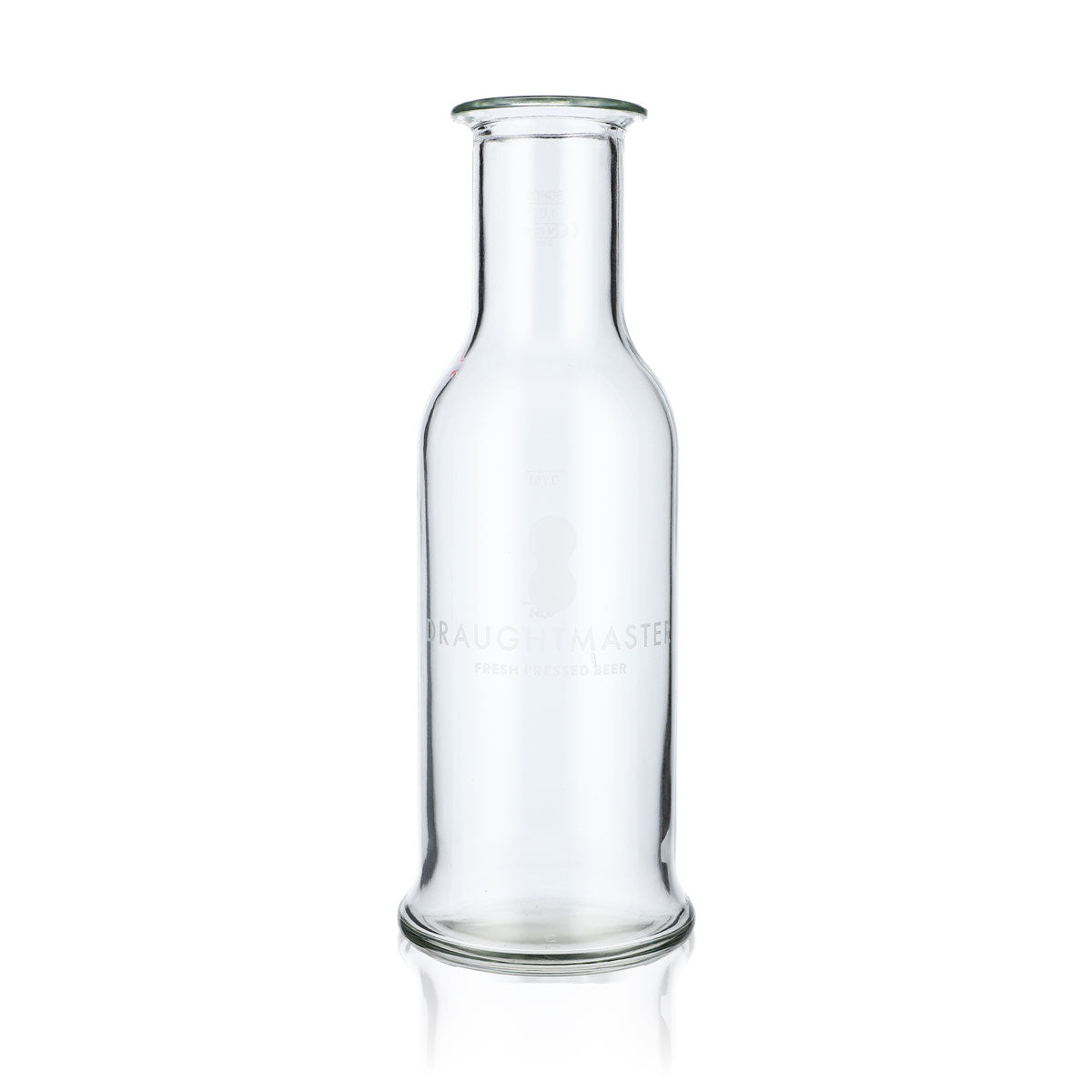 Draughtmaster Caraffa per birra da 1,0 l Caraffa Bicchieri da birra Versatore Bicchiere da birra Purity