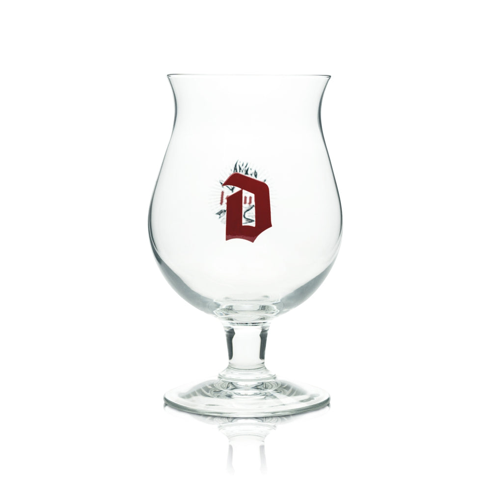 Bicchiere da birra Duvel 0,33 l Calice Half Pint Bicchieri da birra artigianale Tulipano Rosso D Beer Verre