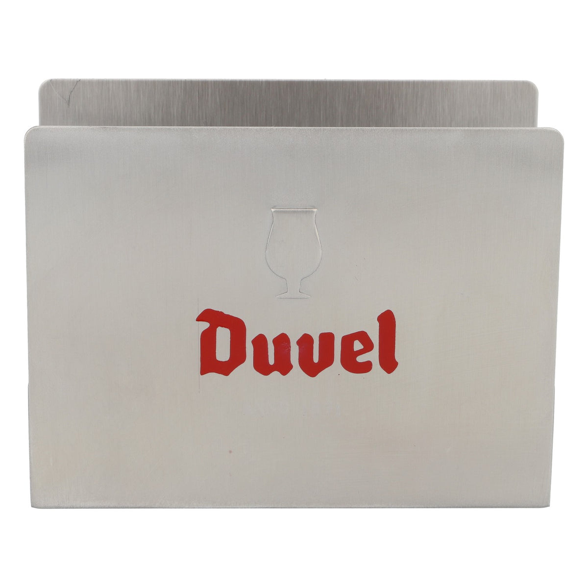 Duvel Birra Sottobicchiere in metallo Sottobicchiere in argento – Vista 2
