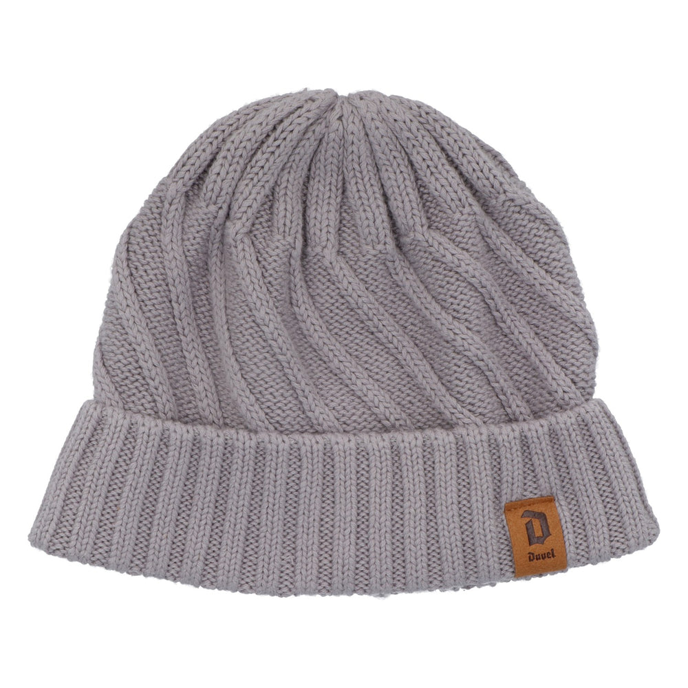 Cappello da birra Duvel Berretto invernale Cappello di lana Copricapo Grigio