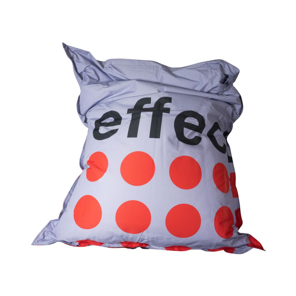Pouf Effect Beanbag Cuscino da seduta Grande Mobile da esterno Poltrona relax Divano