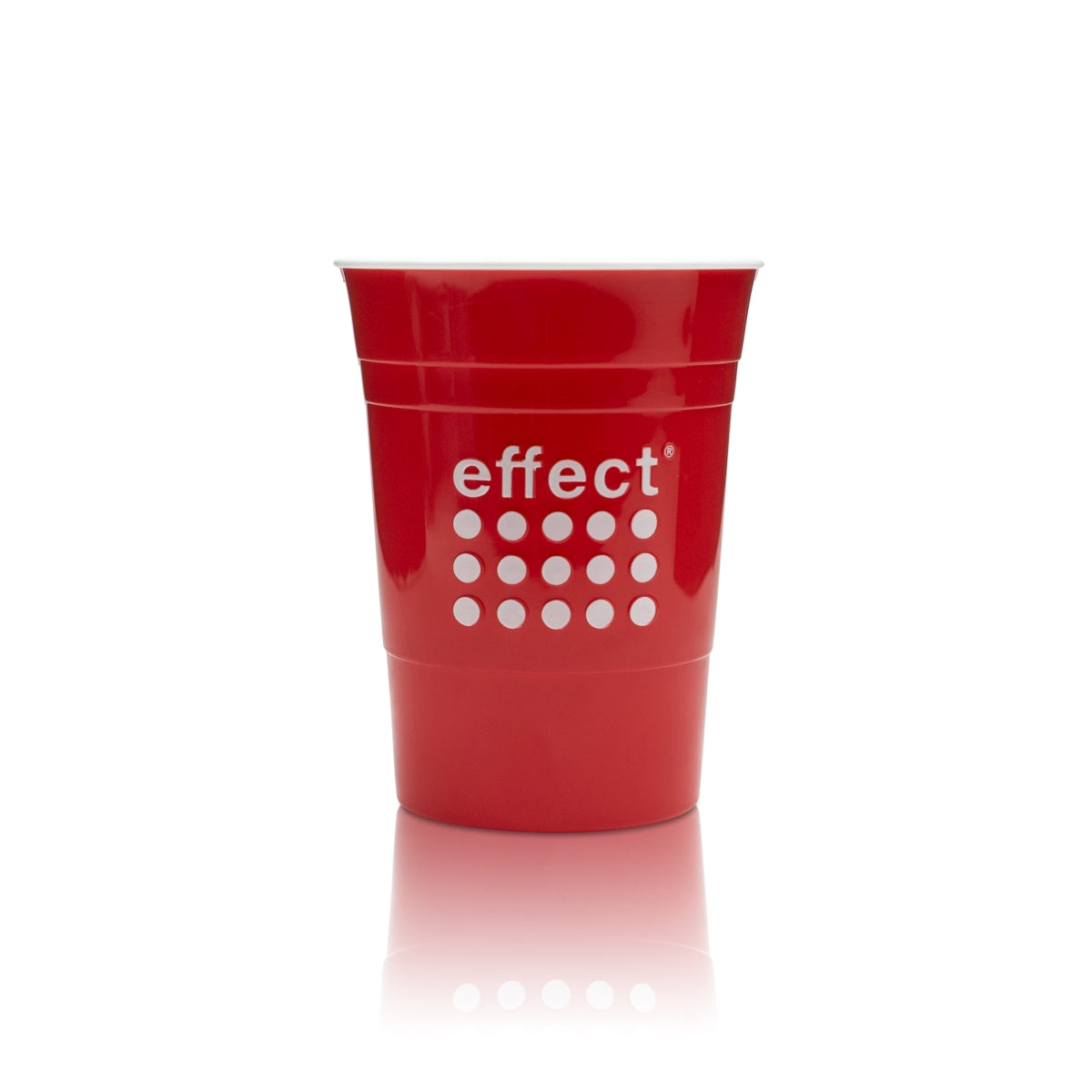 Effect Bicchiere 0,3 l riutilizzabile Red Cup Bicchieri in plastica Beer Pong Bicchiere in plastica