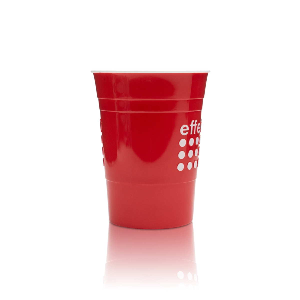 6 bicchieri riutilizzabili Effect da 0,3 l, bicchieri di plastica Red Cup, bicchieri per beer pong in plastica – Vista 3