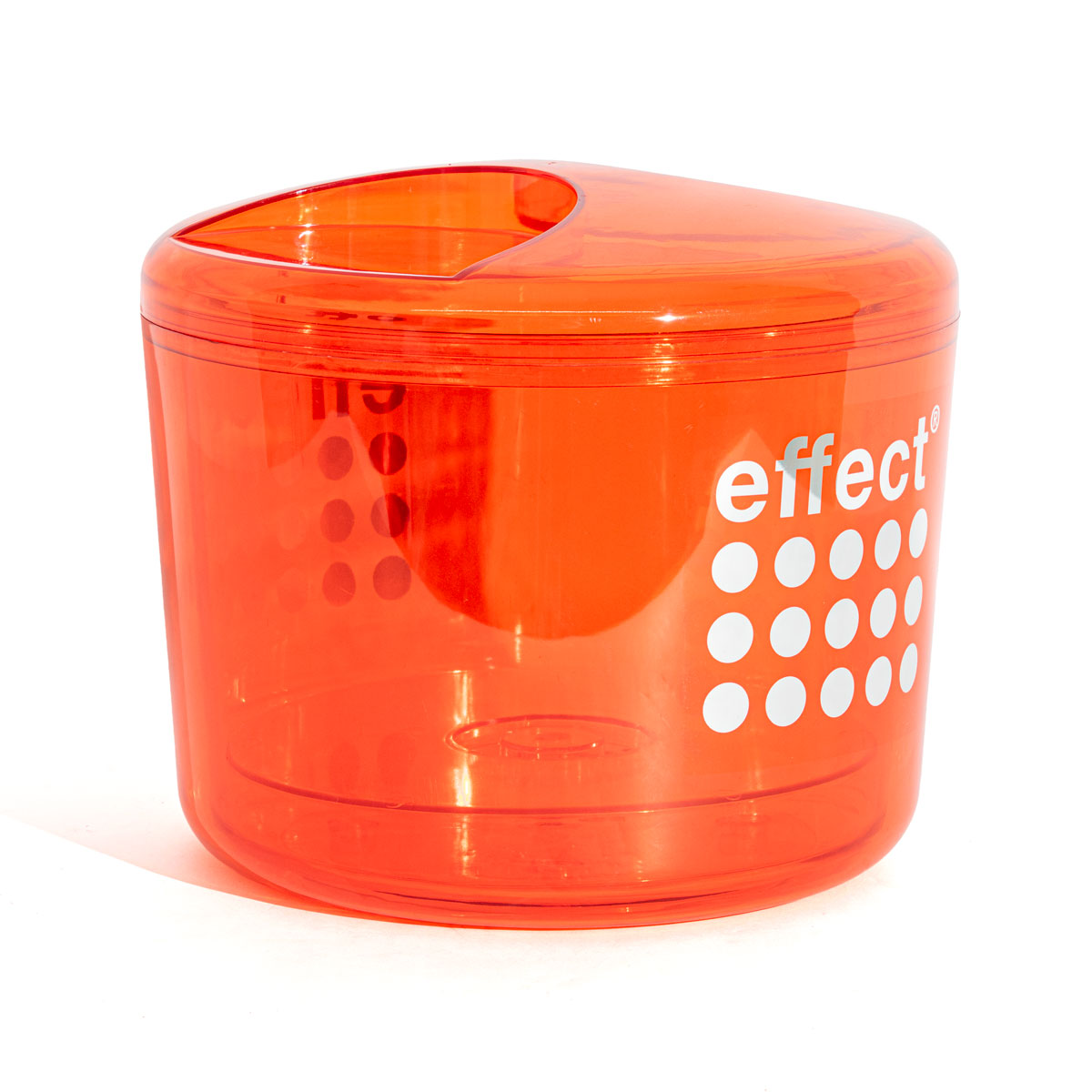 Effect Energy Acryl Contenitore per cubetti di ghiaccio Icecube in tre parti 10 l Box per ghiaccio rosso – Vista 2