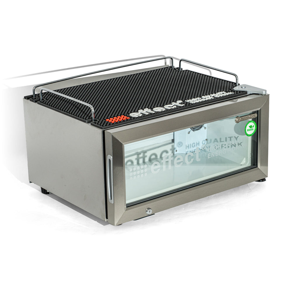 Effect Energy Frigorifero Mini Fridge Frigorifero con porta in vetro 30x60x48cm Mini Cooler