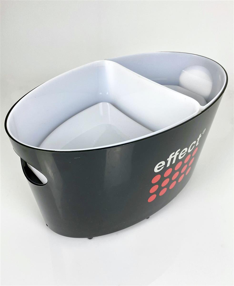 Effect Energy LED Raffredda bottiglie a batteria Contenitore per cubetti di ghiaccio Barca nero – Vista 4