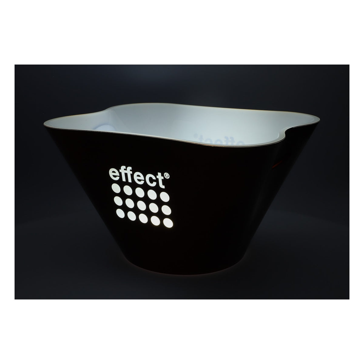 Effect Energy LED Raffreddatore a batteria Raffreddatore per bottiglie Vaschetta per cubetti di ghiaccio 35x28x21 cm