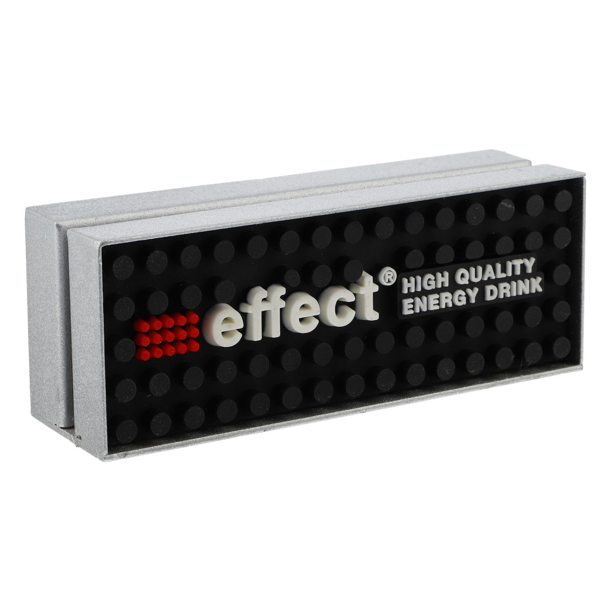 Effect Energy Espositore da tavolo argento Portamenù con scritta nera