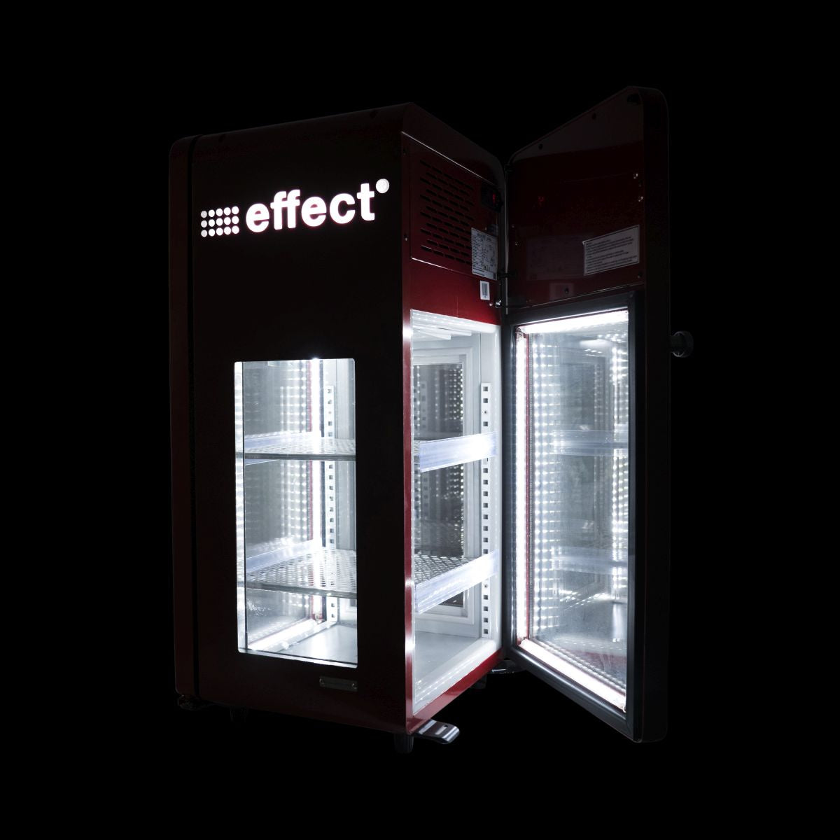 Effetto frigorifero 360 gradi Cooler 78L Eco LED Luminated Fridge Raffredda bevande – Vista 8