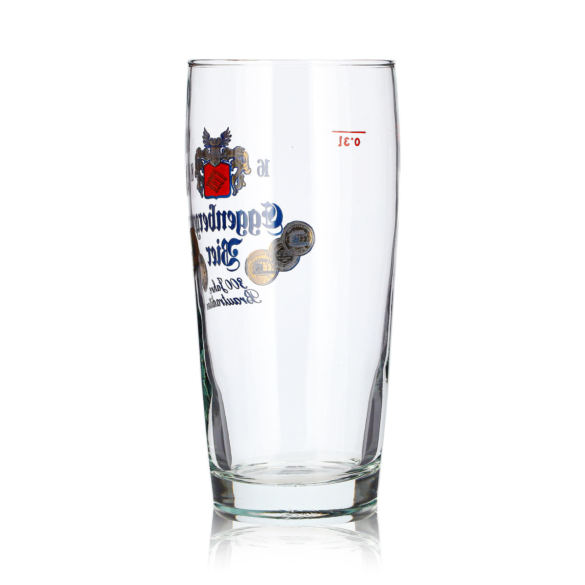 Bicchiere da birra Eggenberger da 0,3 l – 300 anni di tradizione birraria – Vista 4