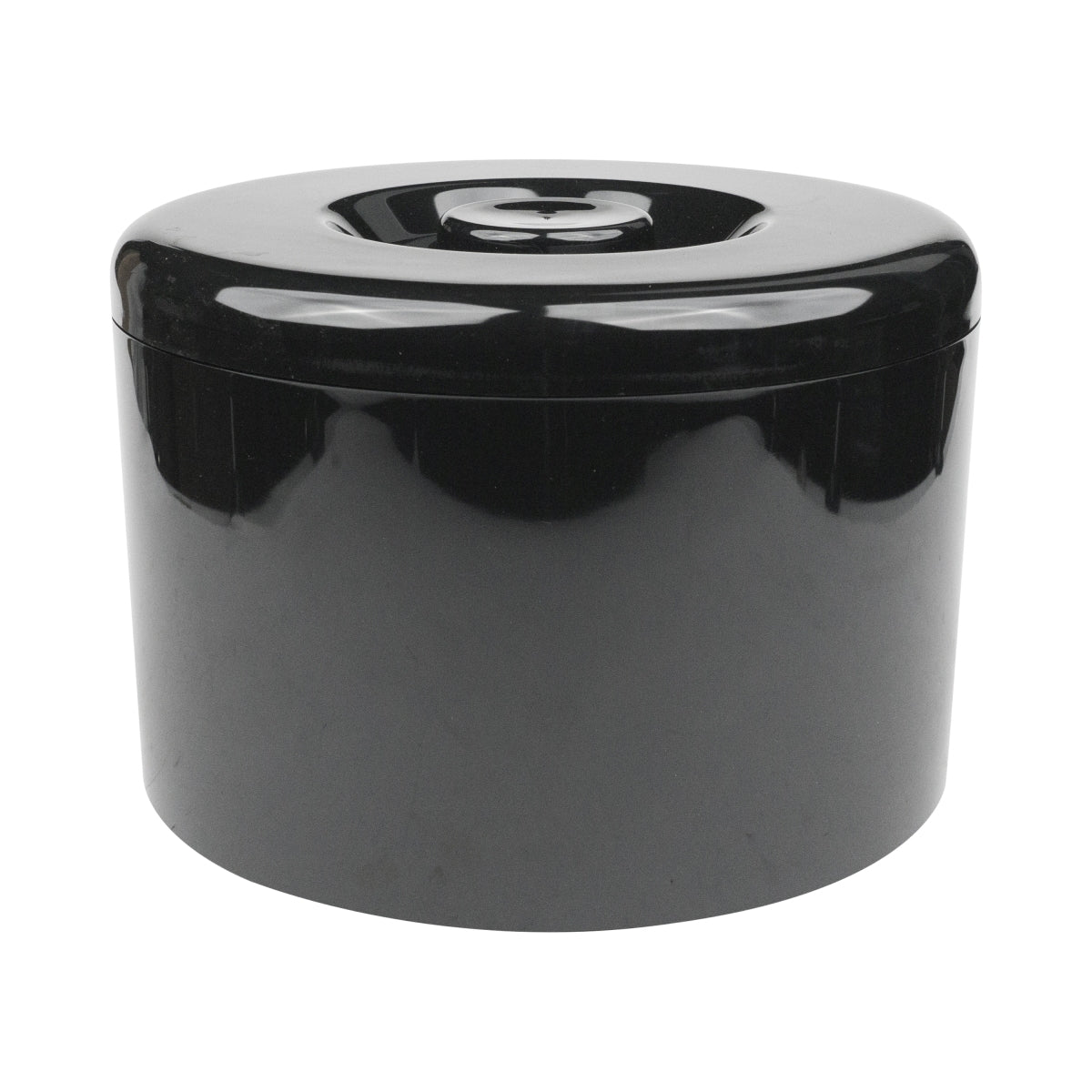 Contenitore per cubetti di ghiaccio Contenitore refrigerante per ghiaccio 10 l nero con coperchio Secchiello per ghiaccio Cool