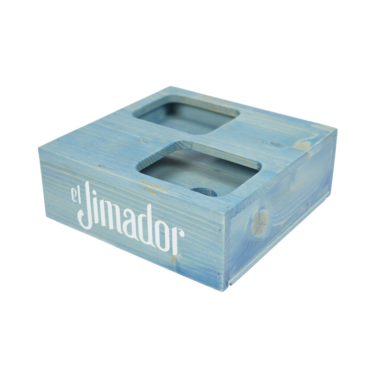 El Jimador Glorifier Portabottiglie Espositore Servitore 2 bottiglie e bicchieri – Vista 3