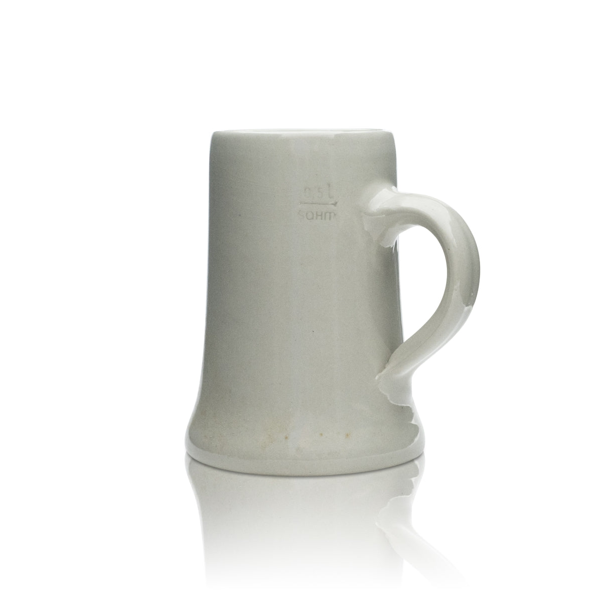 Boccale da birra Erdinger in vetro da 0,5 l, boccale in terracotta, bicchieri Seidel, Pikantus Weizenbock Brau – Vista 2