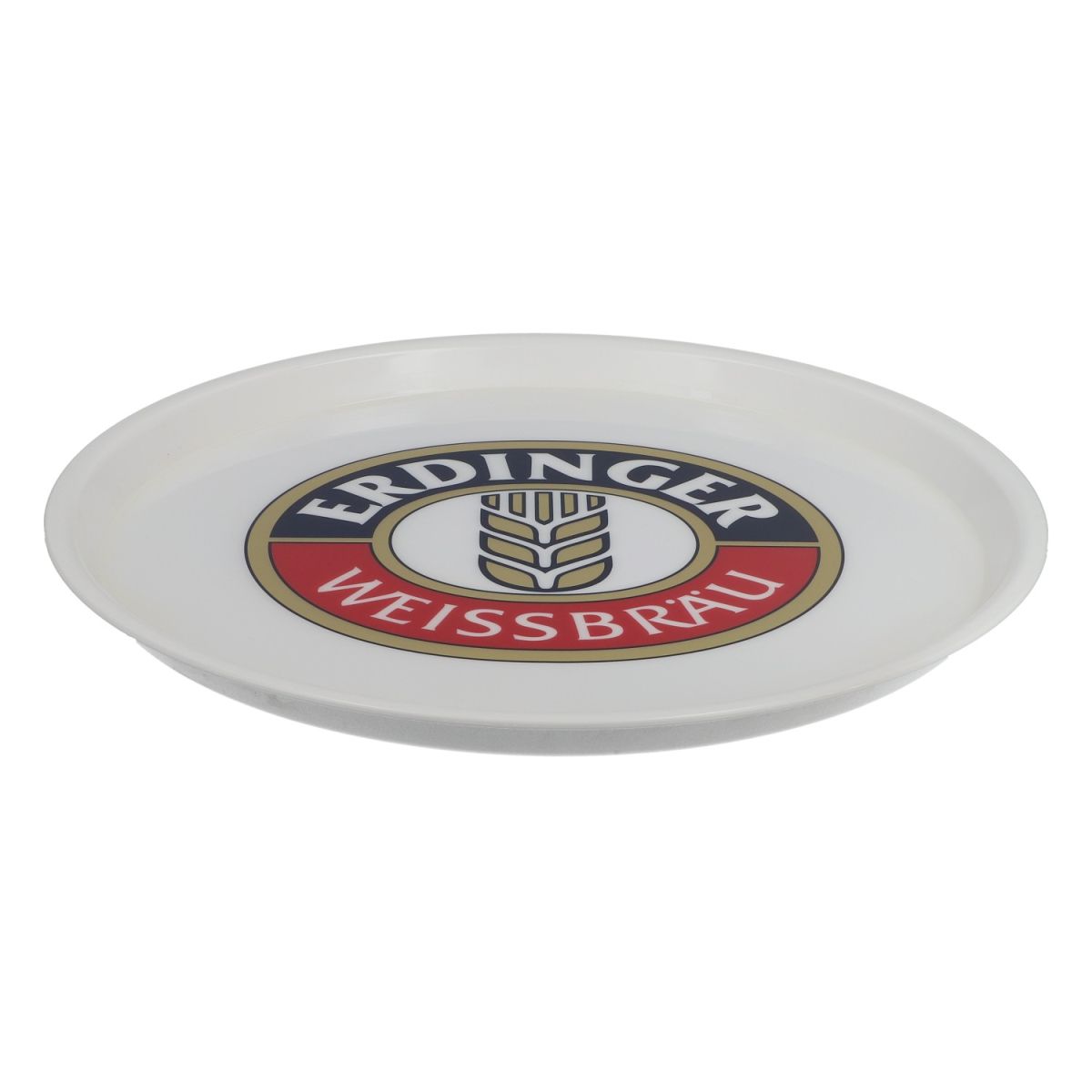 Vassoio da servizio per birra bianca Erdinger Vassoio rotondo Vassoio da cameriere Rotondo Bianco – Vista 2