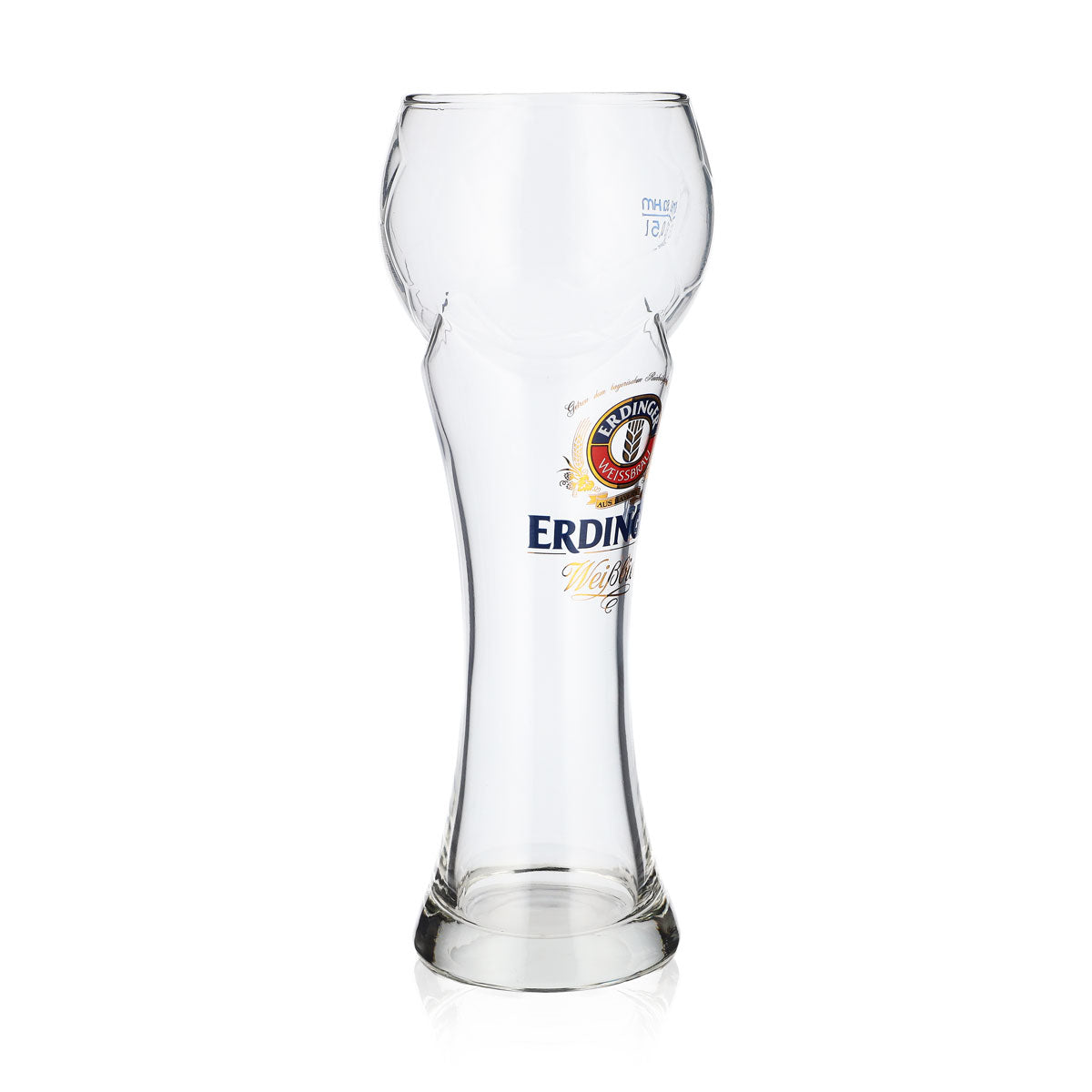 Bicchieri da birra Erdinger Weissbräu Bicchieri da birra 0,5 l Bicchiere da birra bianca Contorno calcio – Vista 3