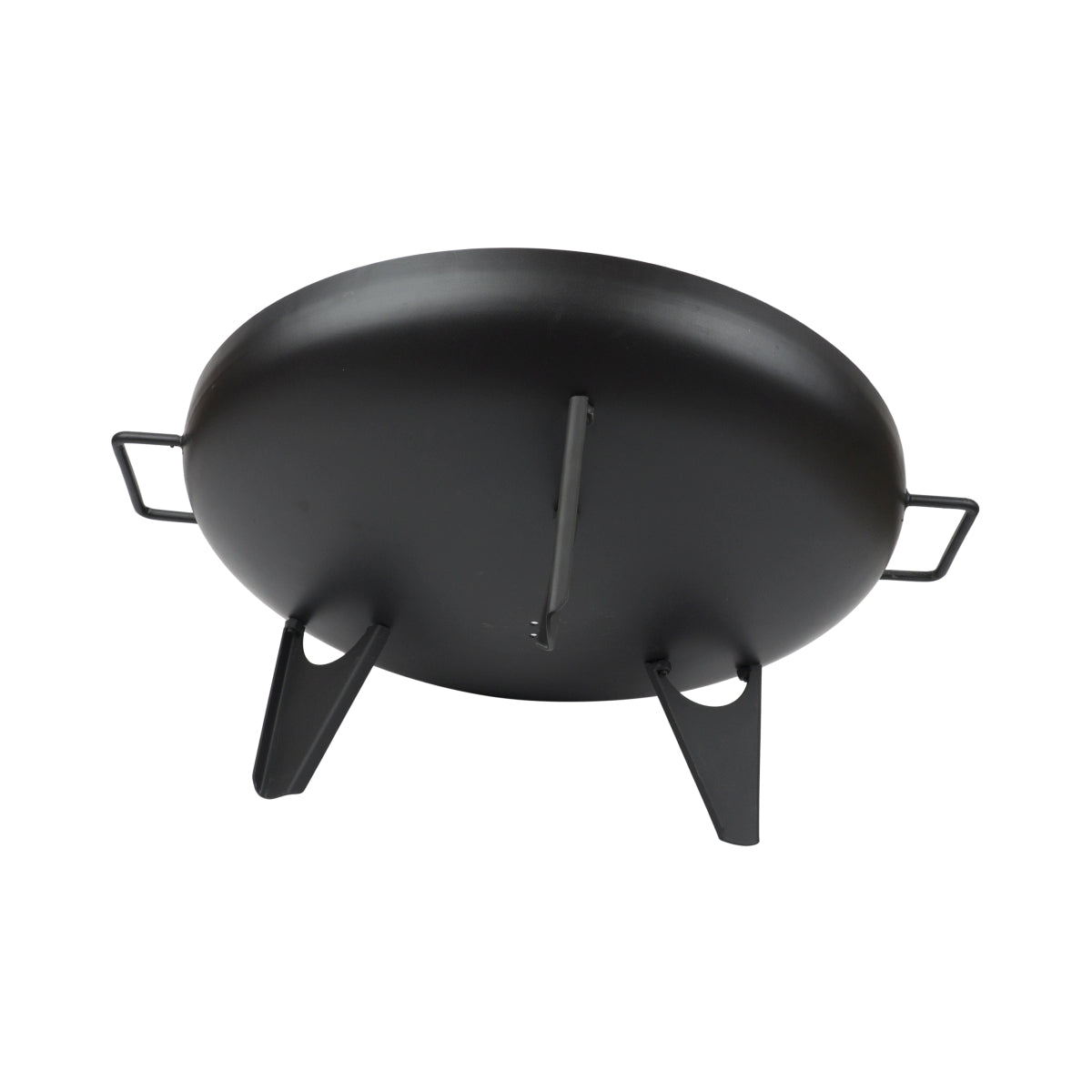 Braciere 60 cm Focolare Braciere da esterno Giardino Acciaio grezzo Camino Fuoco – Vista 5