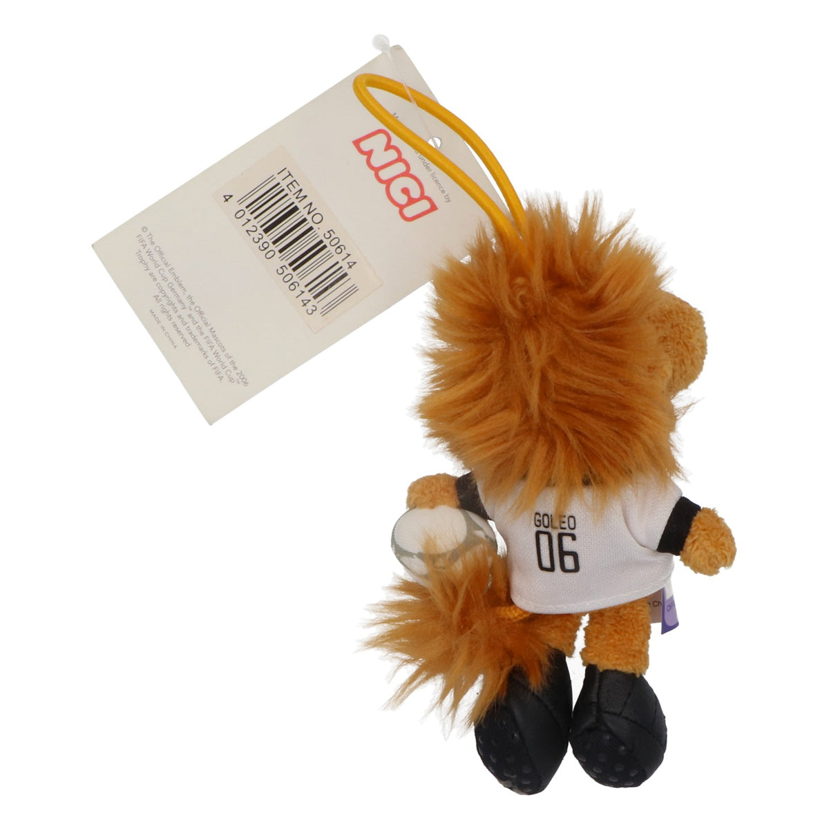 FIFA Nici Goleo Coppa del Mondo 2006 Mascotte Leone Peluche Peluche Peluche – Vista 3