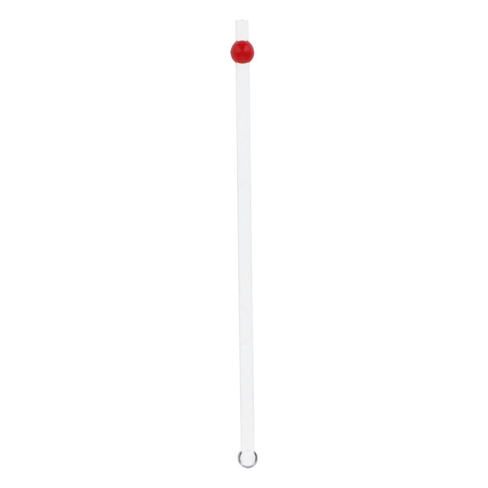 Finlandia Vodka Stirrer Mescolatore trasparente Testa rossa Accessori da bar