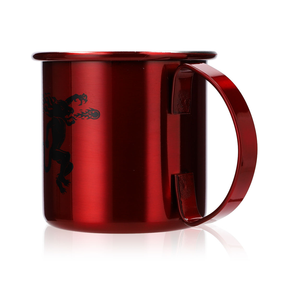 Bicchiere da whisky Fireball Tazza in acciaio inossidabile 0,46 l Tazza Moskow Mule Rosso – Vista 2