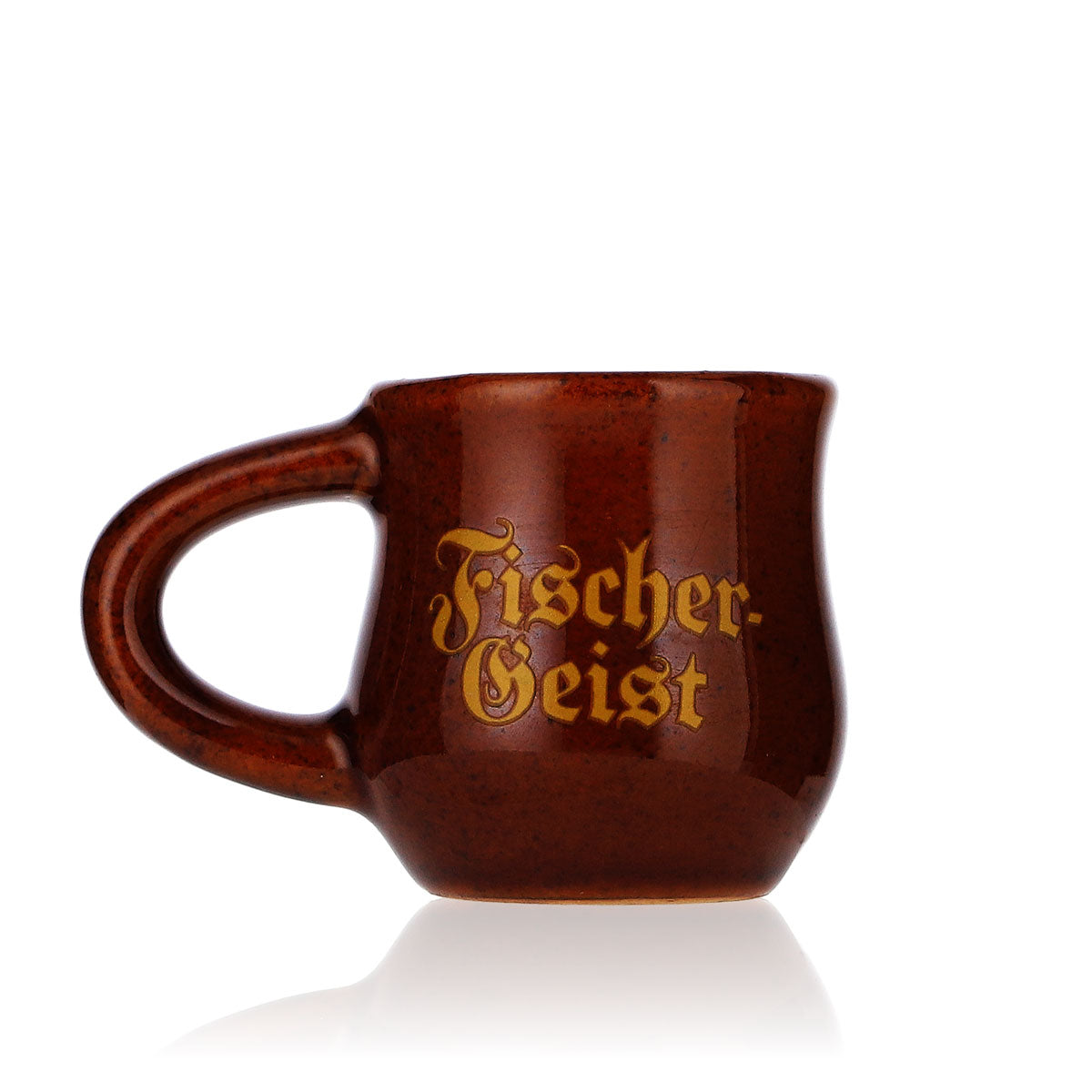 Liquore Fischergeist Mini brocca in terracotta Bicchierino con manico