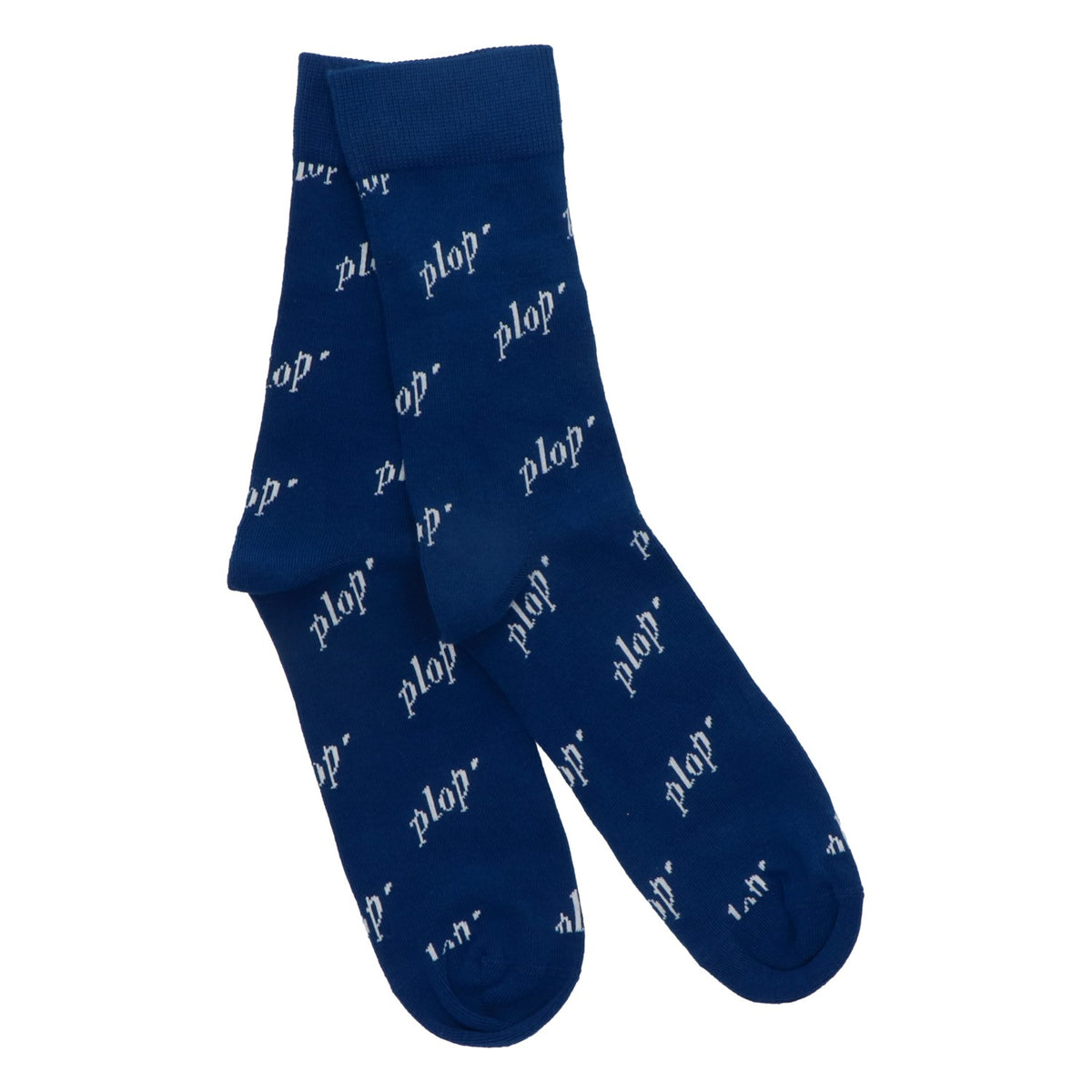 Calze da birra Flensburg Calze di lana Calze unisex "Plop" Blu