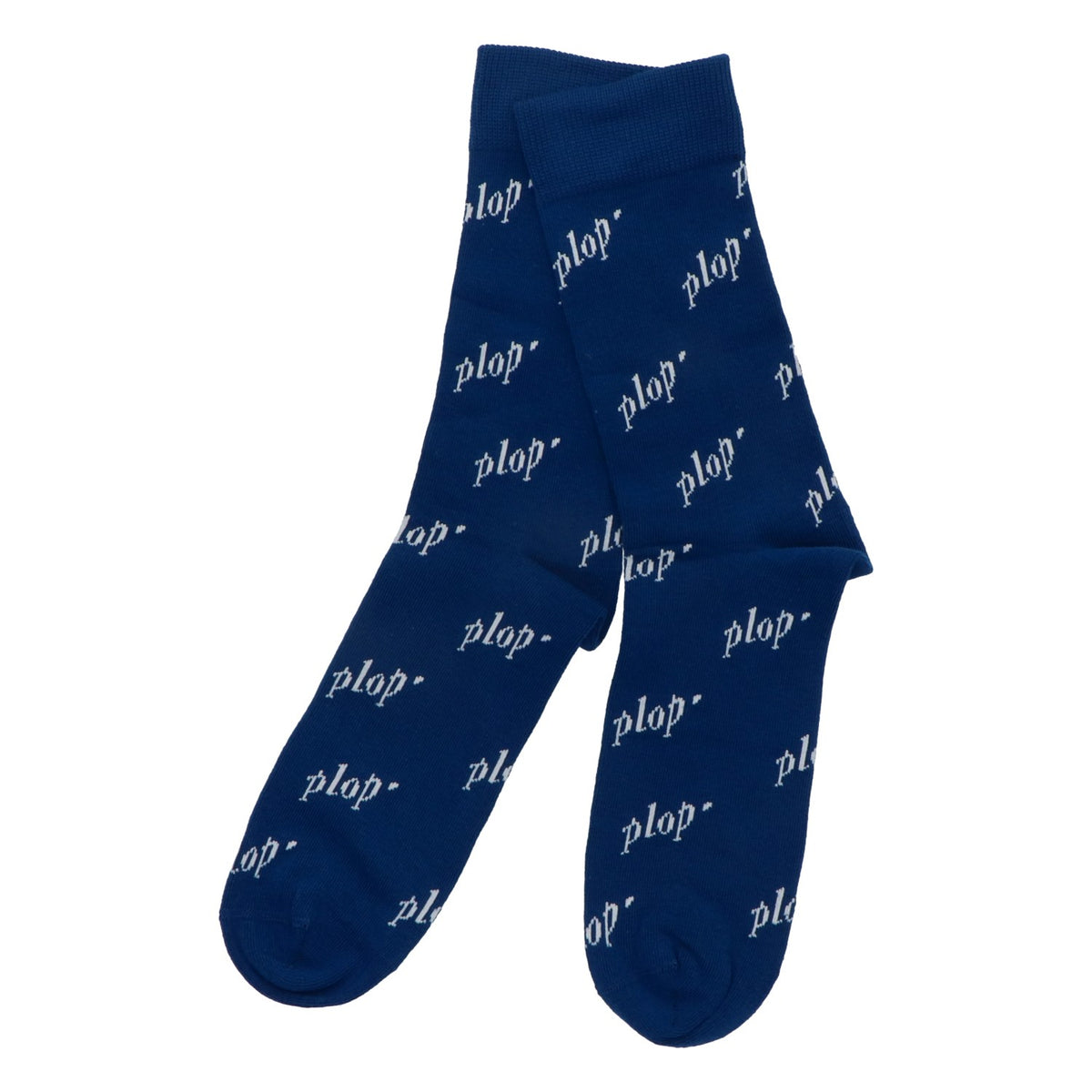 Calze da birra Flensburg Calze di lana Calze unisex "Plop" Blu – Vista 2