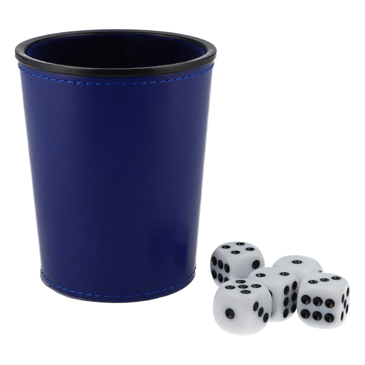 Flensburger Pilsener Plop Bicchiere da gioco Mäxle Knoble incl. 5 dadi bianchi – Vista 2