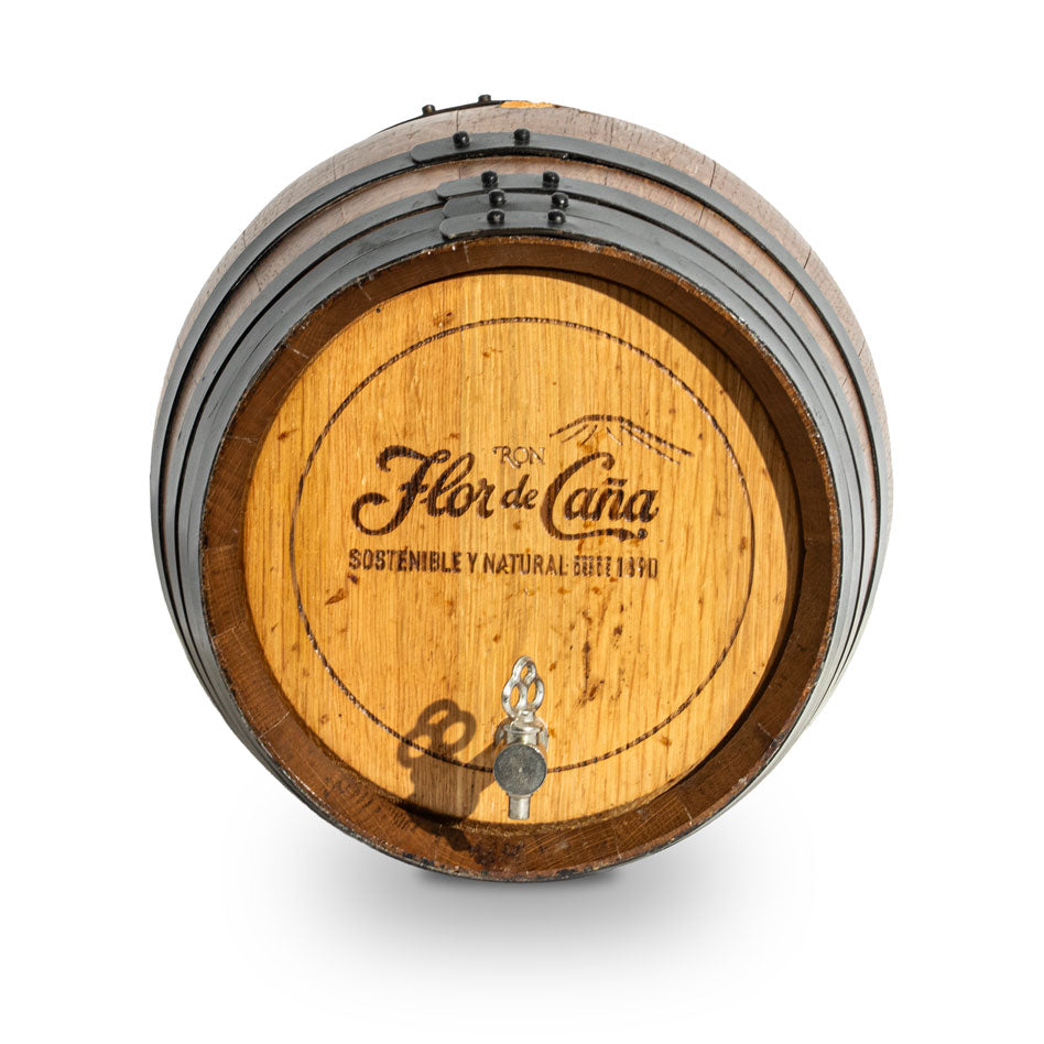 Flor de Cana Rum Botte decorativa in vero legno – Vista 4