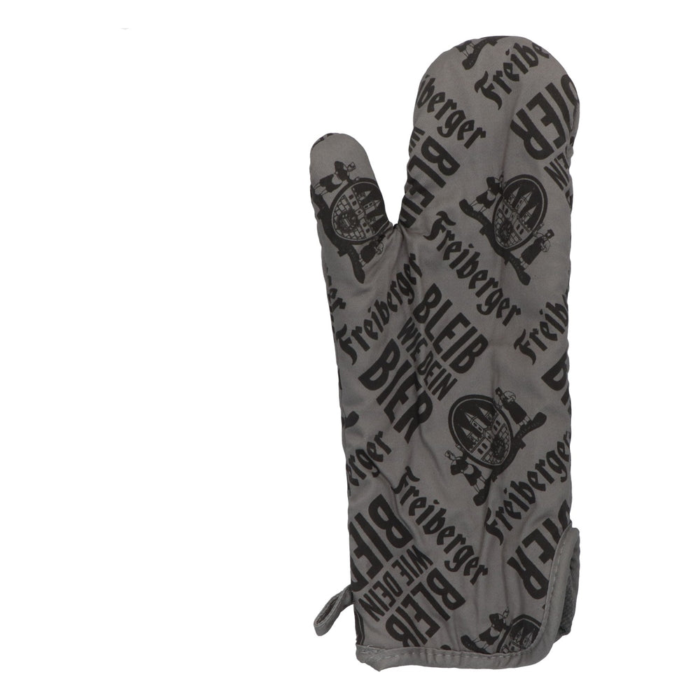 Guanto da barbecue Freiberger Bier Accessori per barbecue "Rimani come la tua birra"
