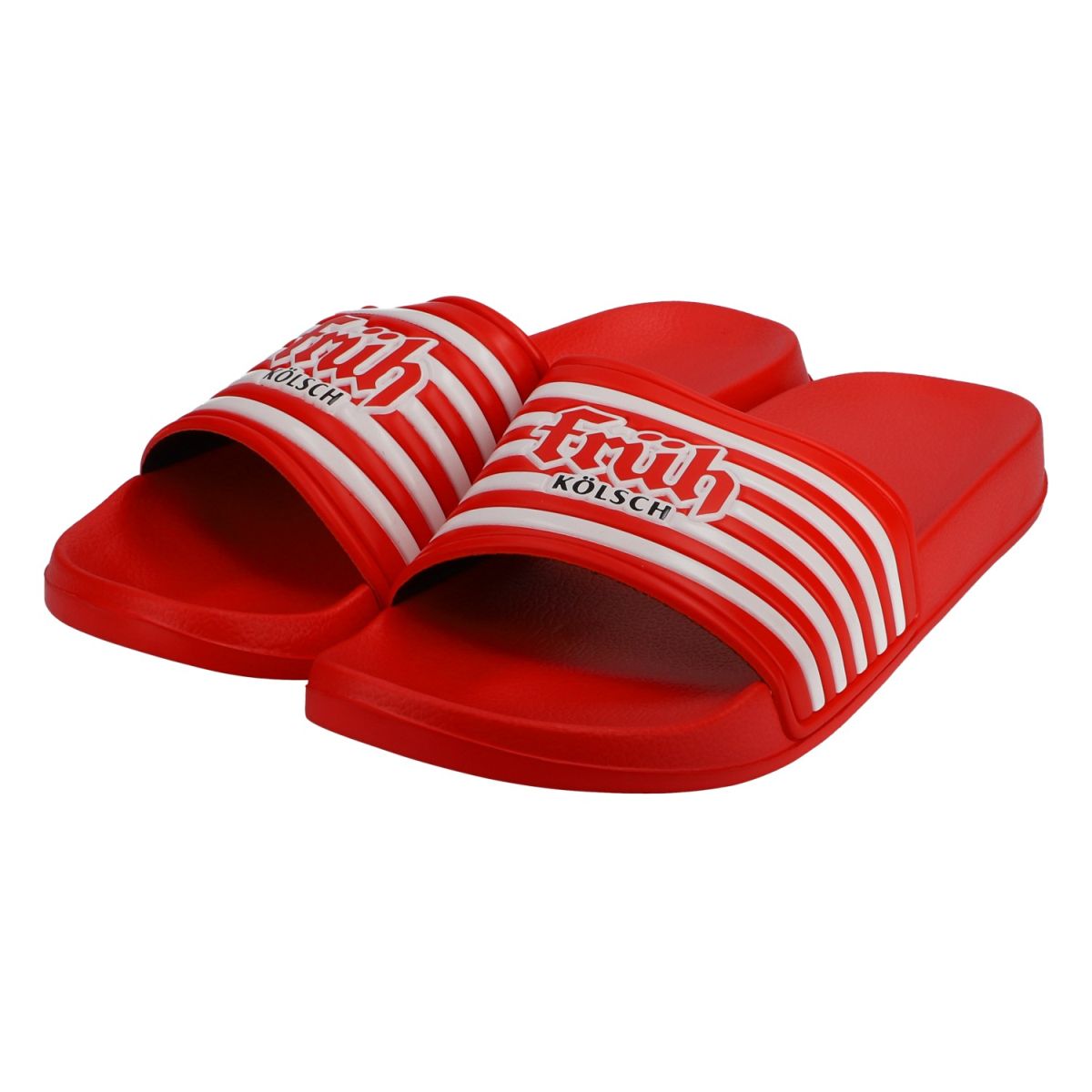 Ciabatte Früh Kölsch Taglia 44/45 Rosse Unisex Pantofole Slipper Pantofole da casa – Vista 2