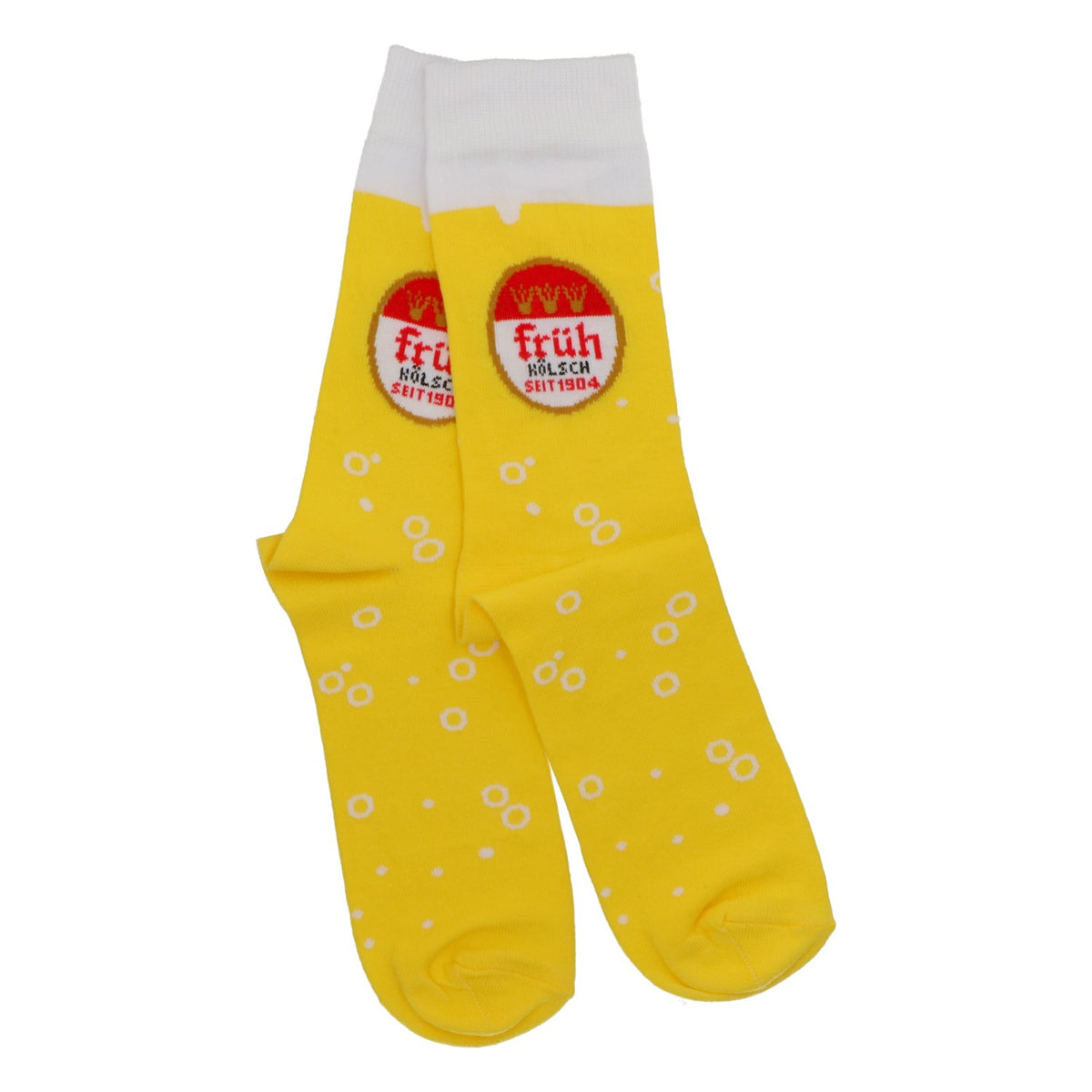 Calze Früh Kölsch Birra Calze da tempo libero Taglia 39-42 Giallo – Vista 2