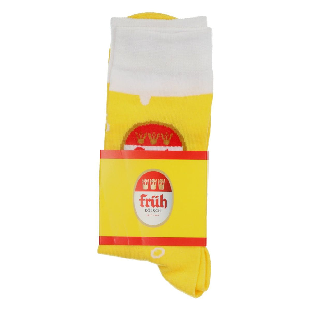 Calzini Früh Kölsch Calzini Taglia 43-46 Giallo Unisex Calzature Merch