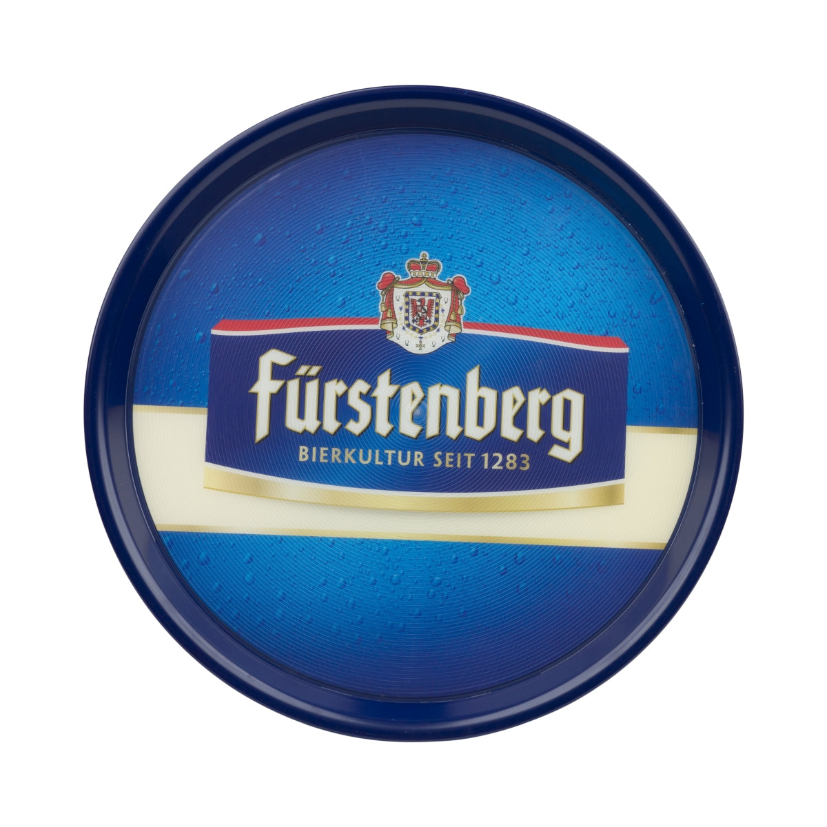 Vassoio per birra Fürstenberg 35 cm Vassoio da cameriere Bicchieri Gastronomia gommato Bar