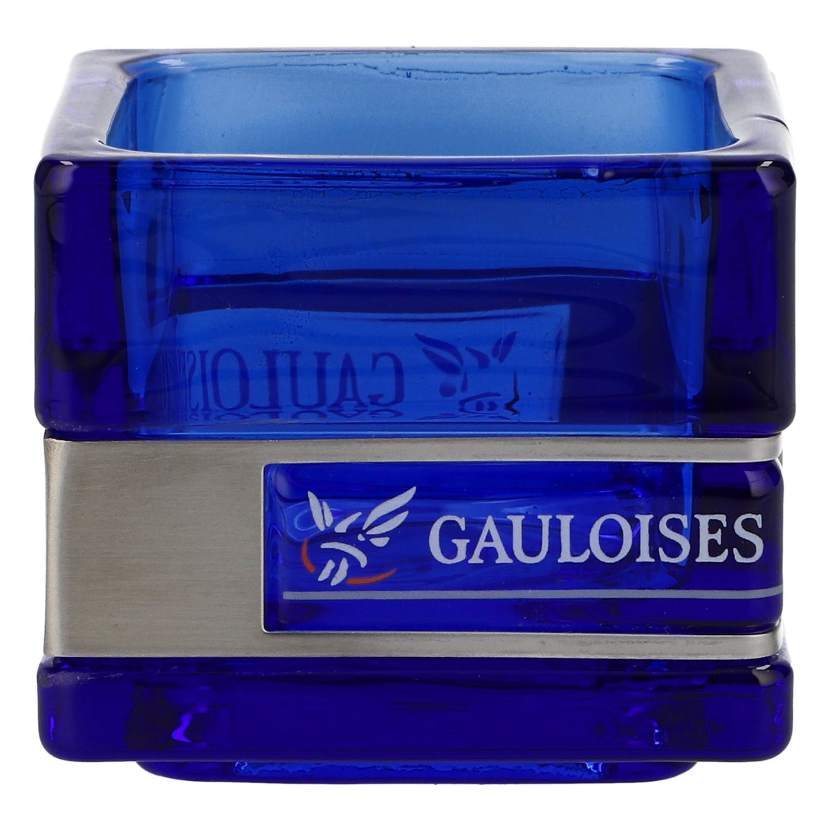 Vaso quadrato per candela da tè con motivo di sigarette Gauloises – Vista 2