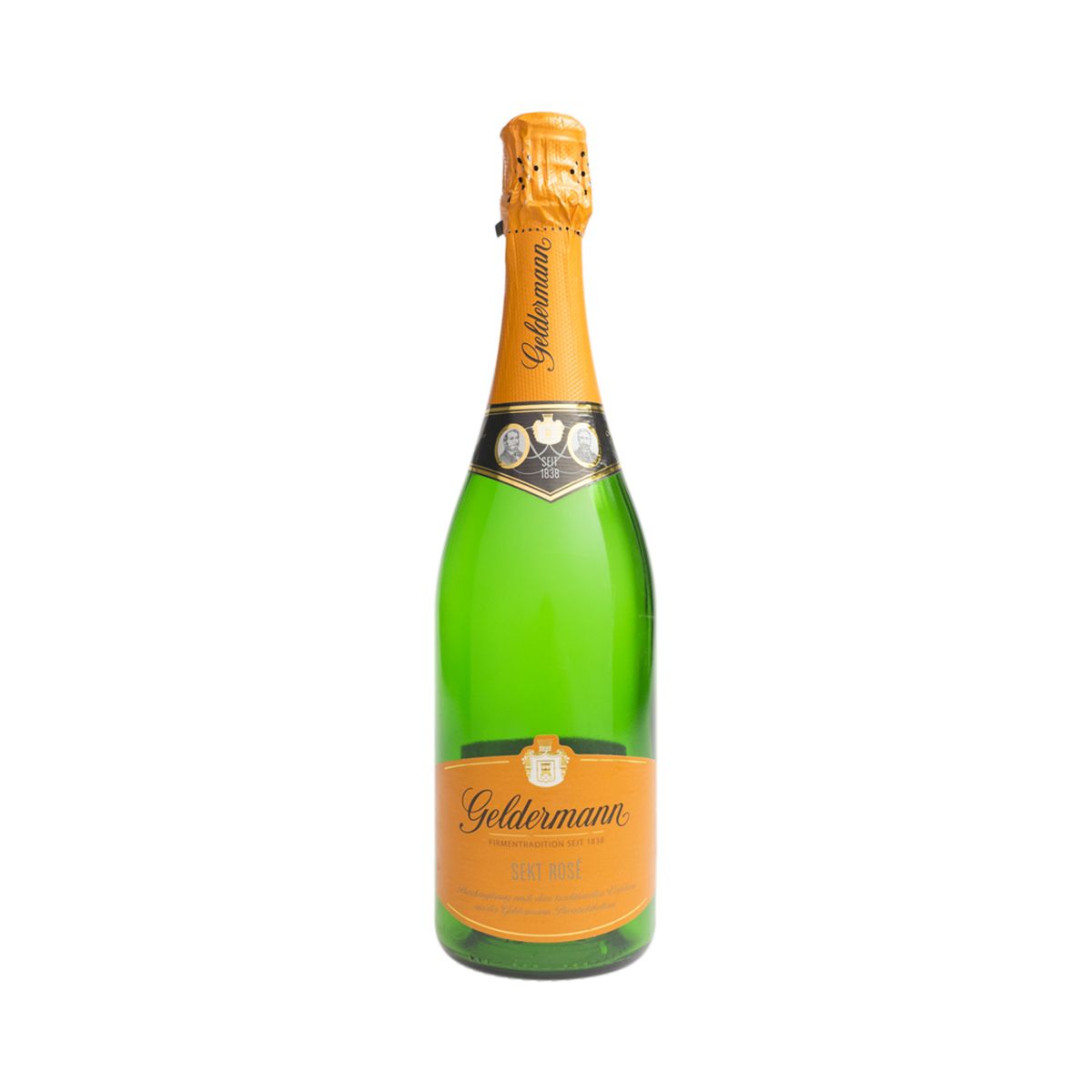 Geldermann Bottiglia decorativa 0,75 l VUOTA Bottiglia finta Spumante Rosé Design