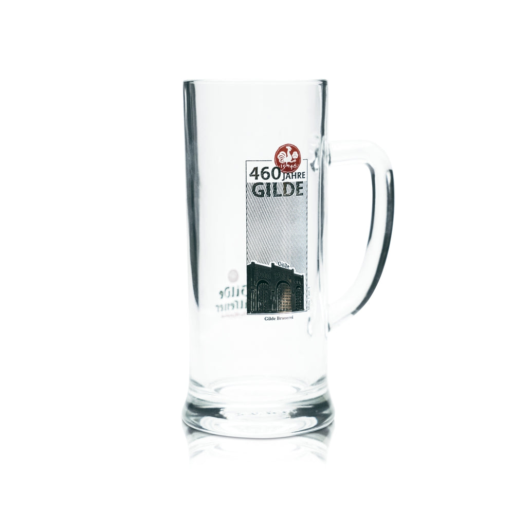 Bicchiere da birra Pilsener Gilden 0,3 l 460 anni di "Gilde Brauerei" Edizione da collezione