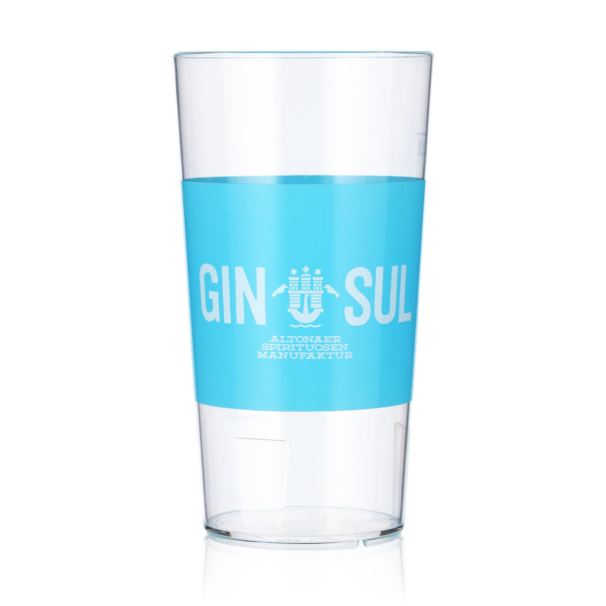 Gin Sul Bicchiere da gin Bicchiere da long drink Riutilizzabile 0,3 l Acrilico