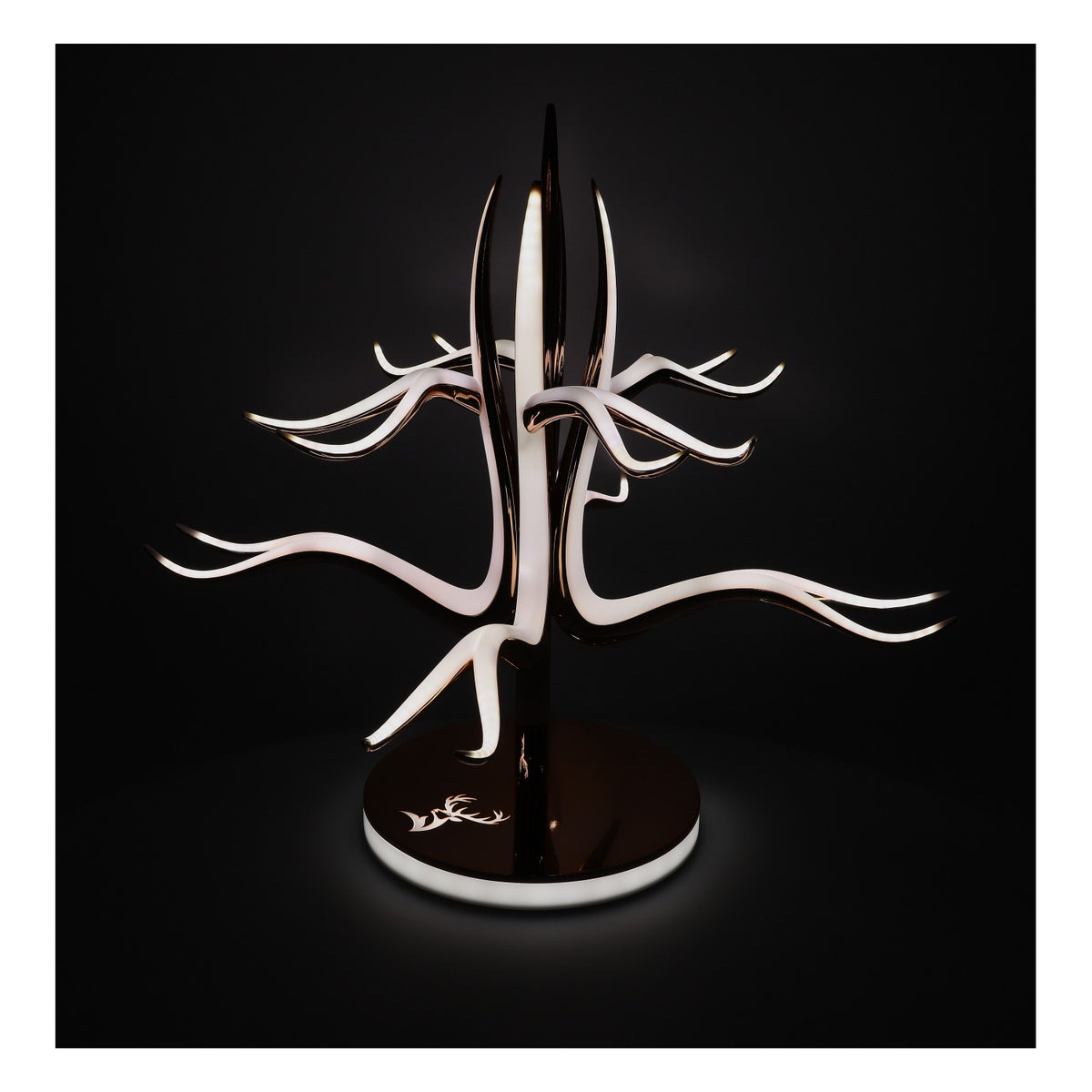 Glenfiddich Whisky LED Glorifier Albero di bicchieri Pubblicità luminosa "The Imperial Chandelier"